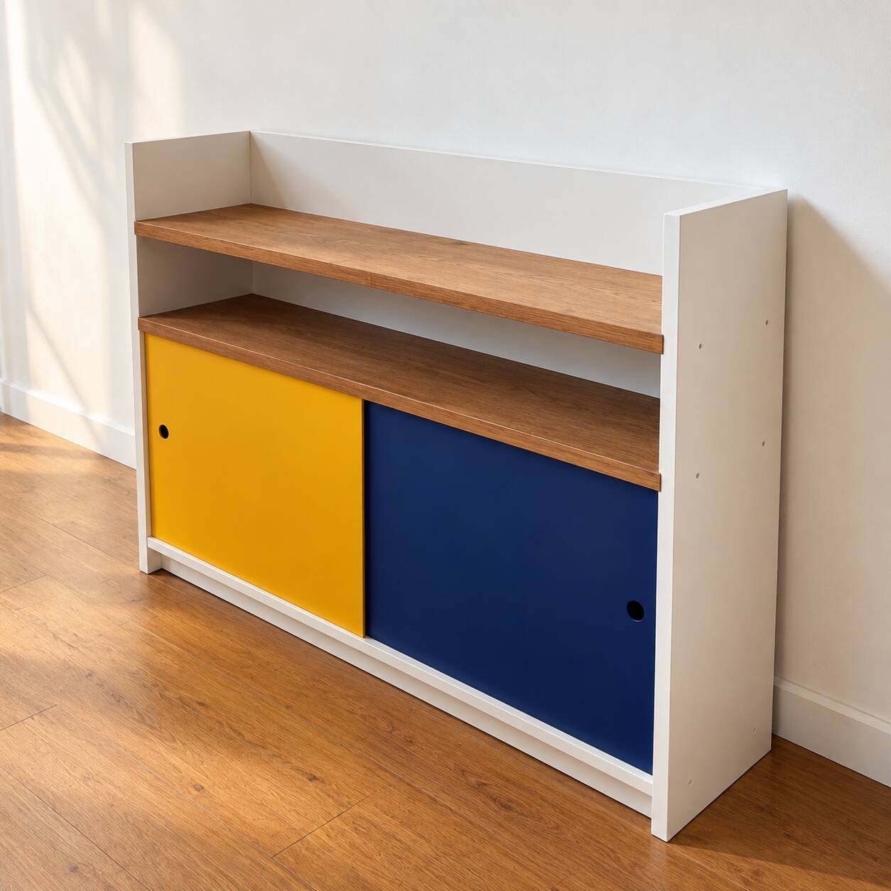 Vintage bookshelf from the 1960s.