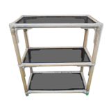 Rattan furniture, smoked shelf