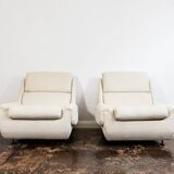 Vintage lounge chairs by Jitona, Czechoslovakia, 1970’s