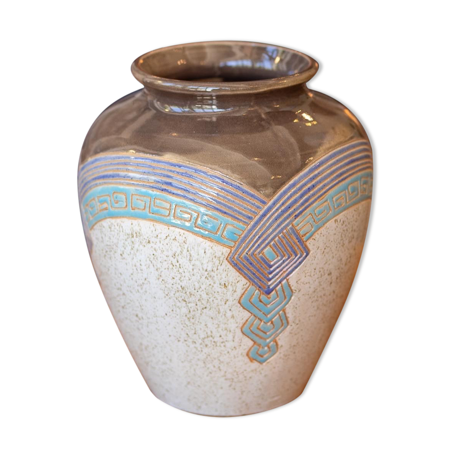 Art deco ceramic vase