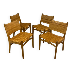 4x chaises de salle à - manger