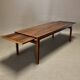 Table basse palissandre design scandinave 1950.