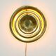 Mid-Century Cascading Wall Lamp in Brass, 1950s