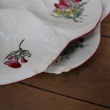 11 Oyster/shellfish plates, "Réverbère" model Ket G Lunéville