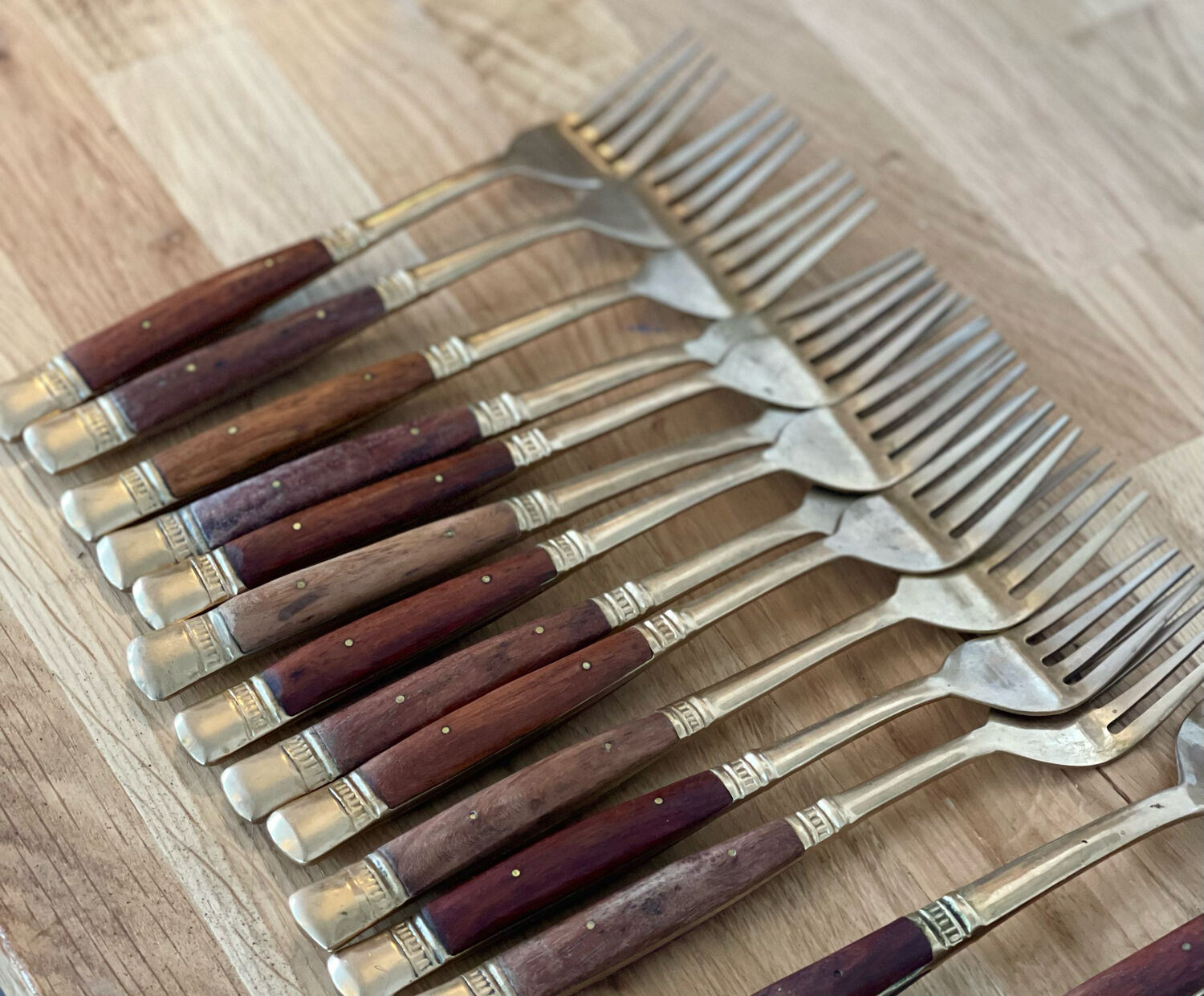 61 covered in rosewood and brass 1950