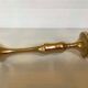 Brass soliflore vase