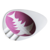 1960s Ceramic Ashtray by Jaroslav Ježek for Royal Dux
