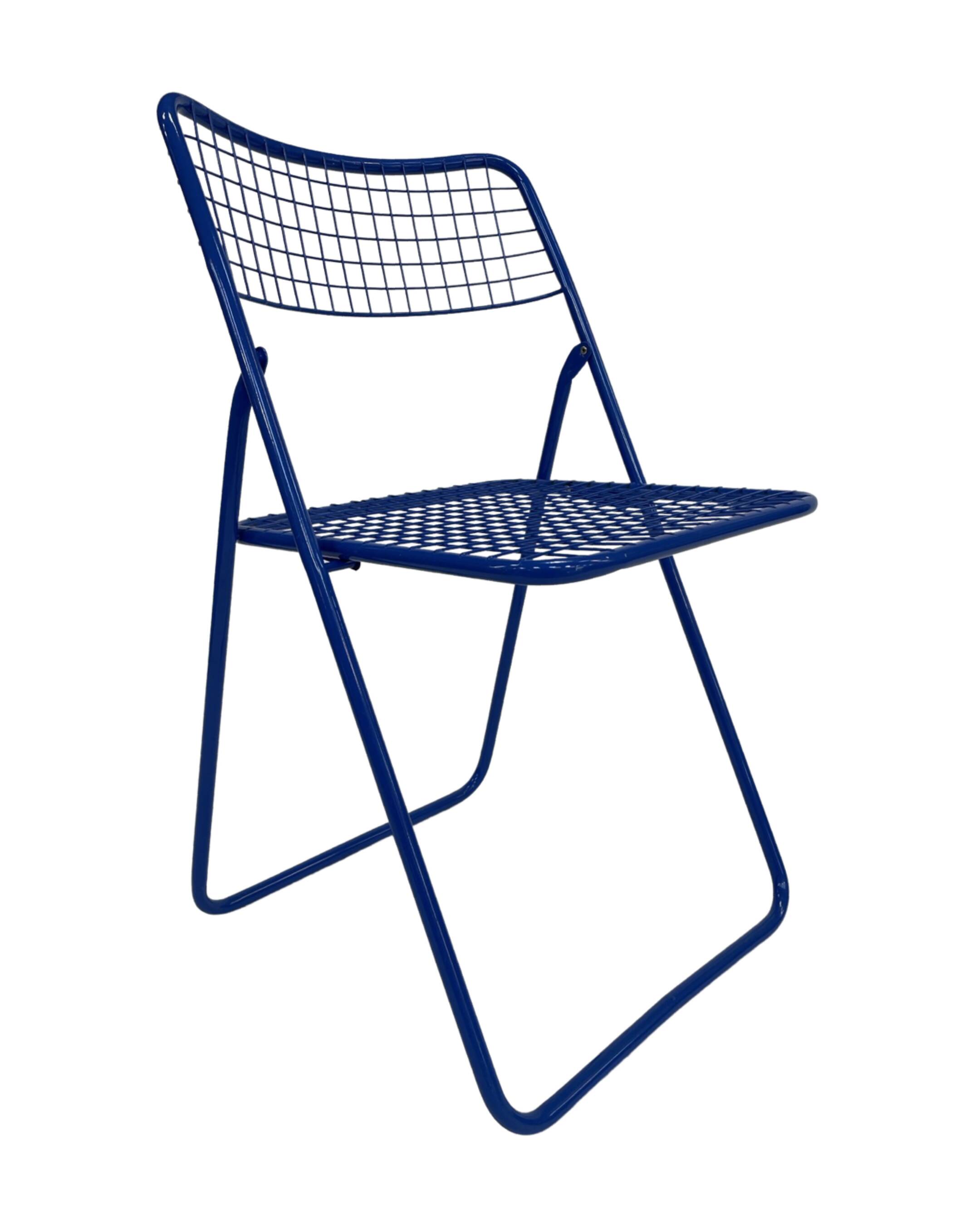 Chaise pliante vintage « Ted Net » de Niels Gammelgaard pour Ikea 1976