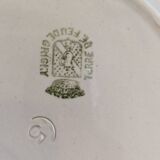 Lot 7 Terre de Feu plates from Grigny