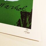 1980 Andy Warhol "Flowers" Limited Edition Lithograph by CMOA.