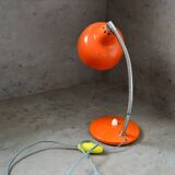 70s desk lamp orange