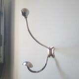 Vintage steel patère 60s/70s