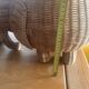 Panier éléphant en rotin