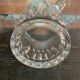 Crystal Ice Bucket Mold + Vintage Handle #D469