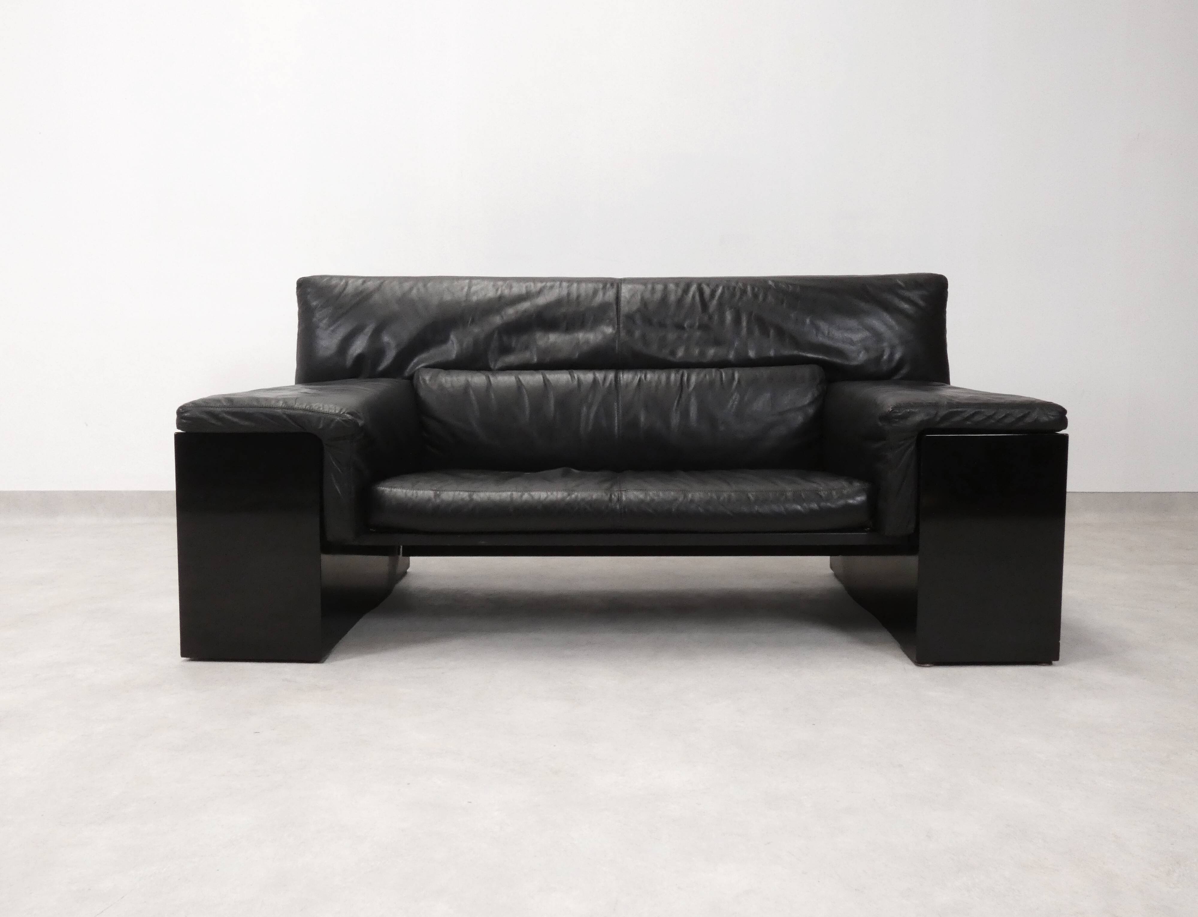 Brigadier loveseat - Cini Boeri for Gavina