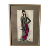 Fashion drawing G. Mazoyer