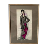 Fashion drawing G. Mazoyer