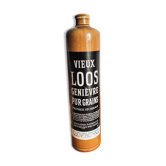 Vintage bottle, ceramic, brown