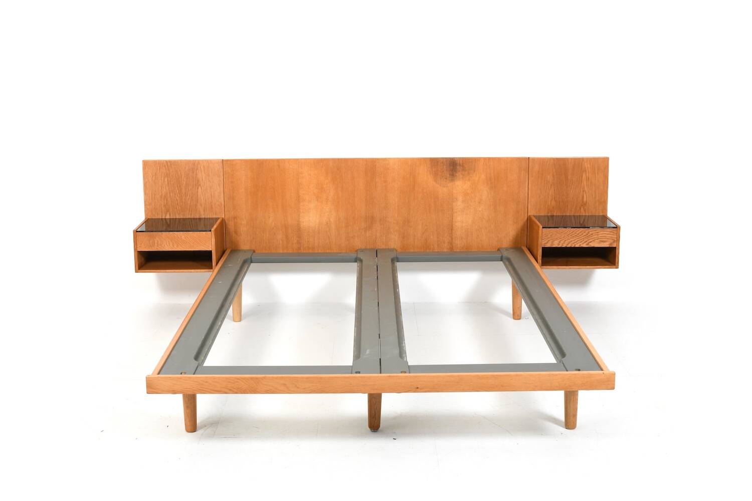 Double Bed by Hans J. Wegner for Getama, 1960s