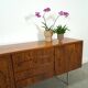 Dressoir rio palissandre plus fin avec chromen poten en lades