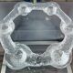 1970s Swedish Pukeberg Glass Candle Holder
