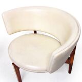 Two 1960s Danish Lounge Chairs In Rosewood By Sven Ellekaer