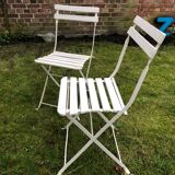Anciennes chaises de jardin