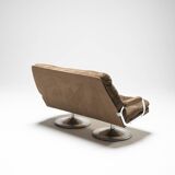 Space Age sofa and armchairs set, Hungary, 1950s