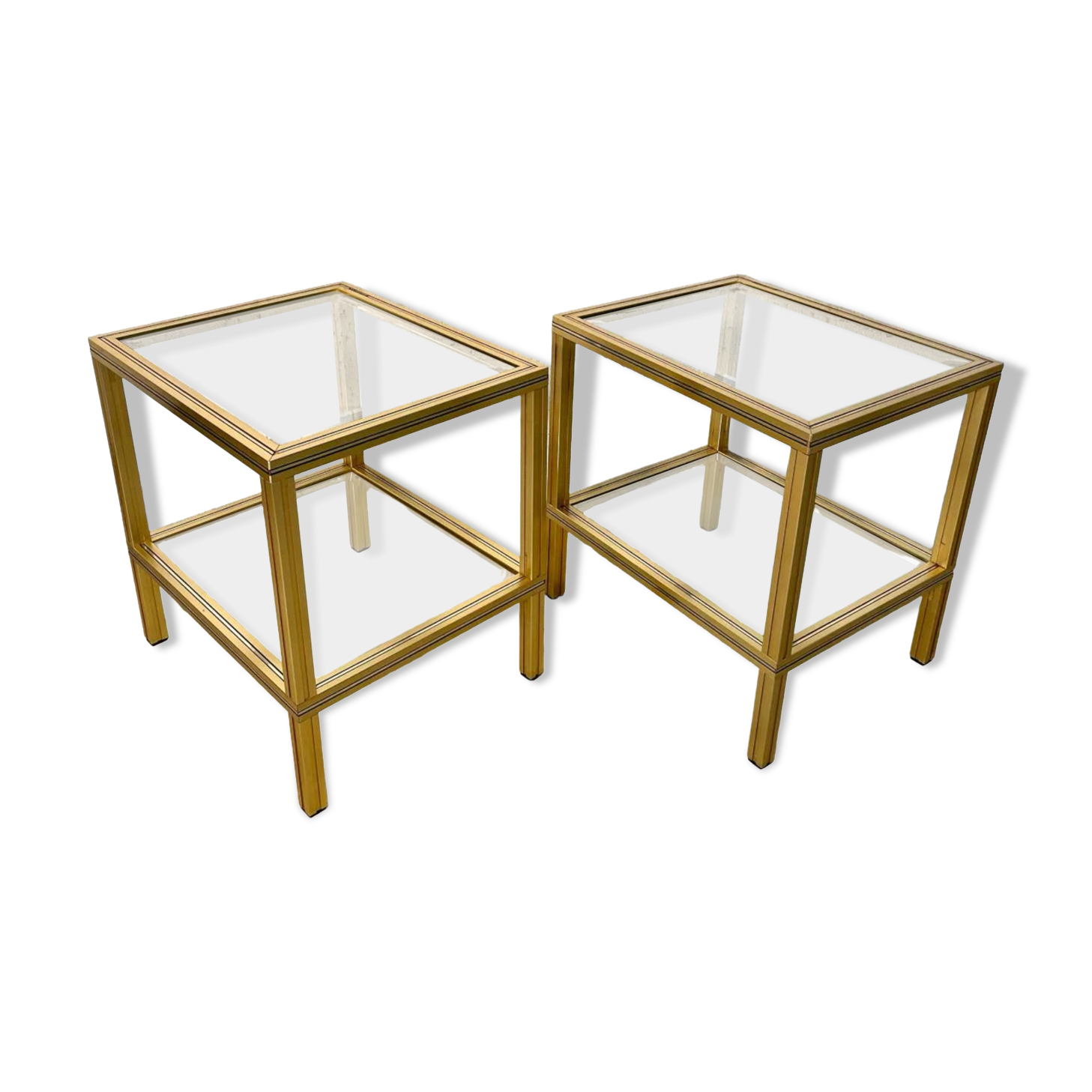 Pair of pieces of sofa Pierre Vandel