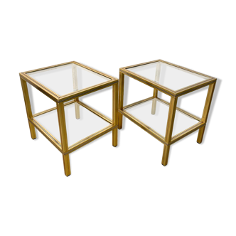 Pair of pieces of sofa Pierre Vandel