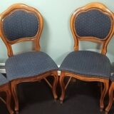 4 Louis Philippe clover chairs