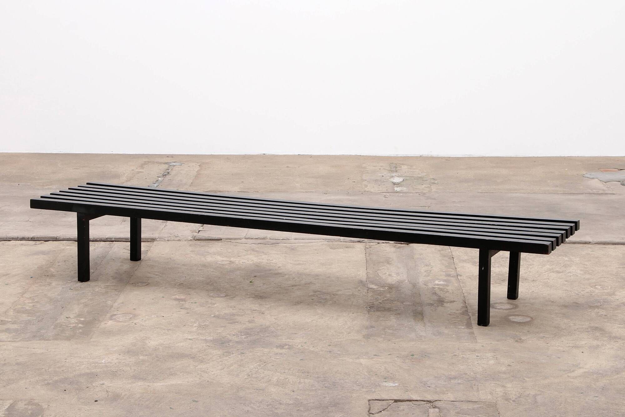 1970s Slatted bench by Gijs Bakker and Wim Wilson for Castelijn, the Netherlands