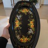 Russian painted metal tray