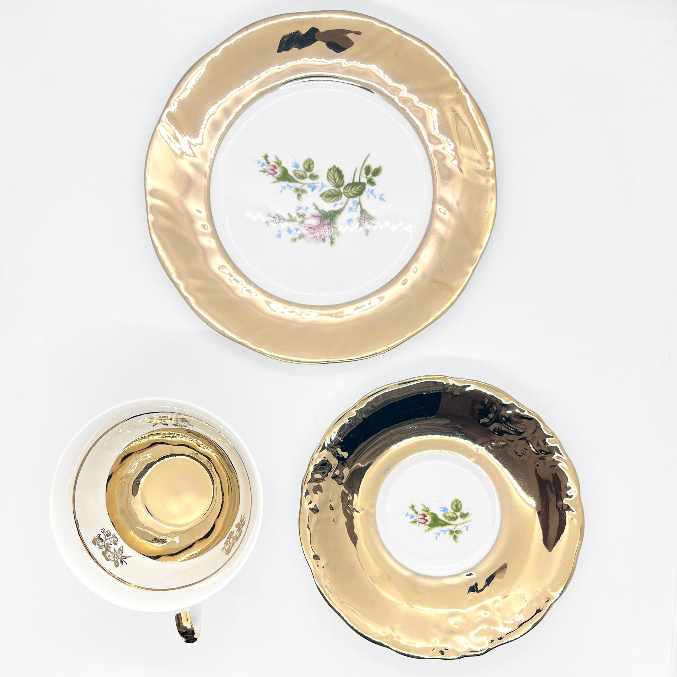 Breakfast set, Wawel Table Porcelain Plant in Wałbrzych, Poland, 1970s