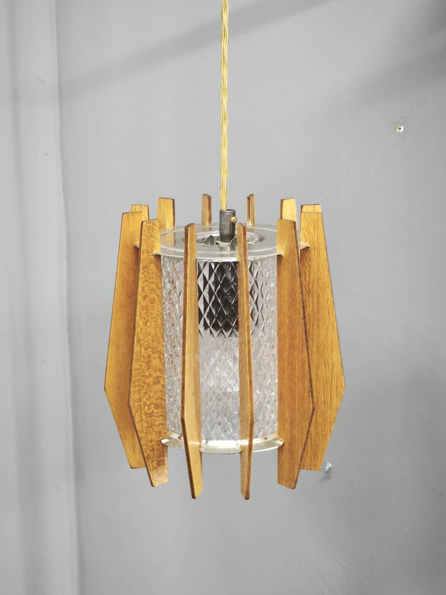 Pair of Dřevo Humpolec Adjustable Swing Arm Wall Lamps, 1960s