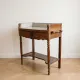 Antique wooden and marble dressing table