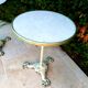Pair of bistro gueridon late 19th century early 20th
