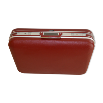 Vintage hard shell suitcase