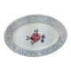 Old oval shaped dish made in france Digoin Sarreguemines model *rené*