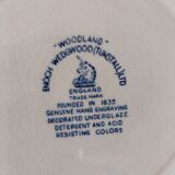 Woodland Wedgwood deep plates