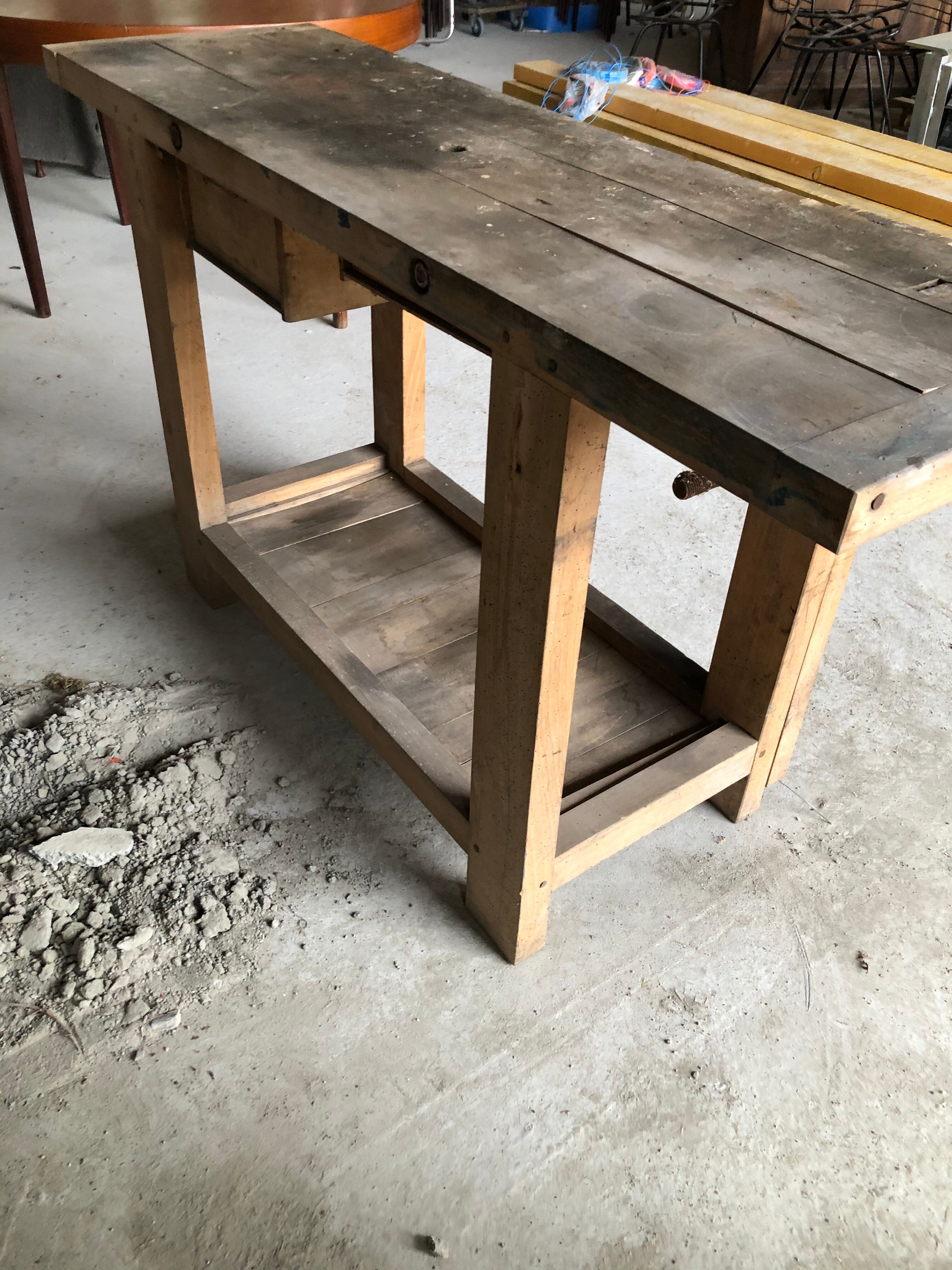 Vintage workbench 1950