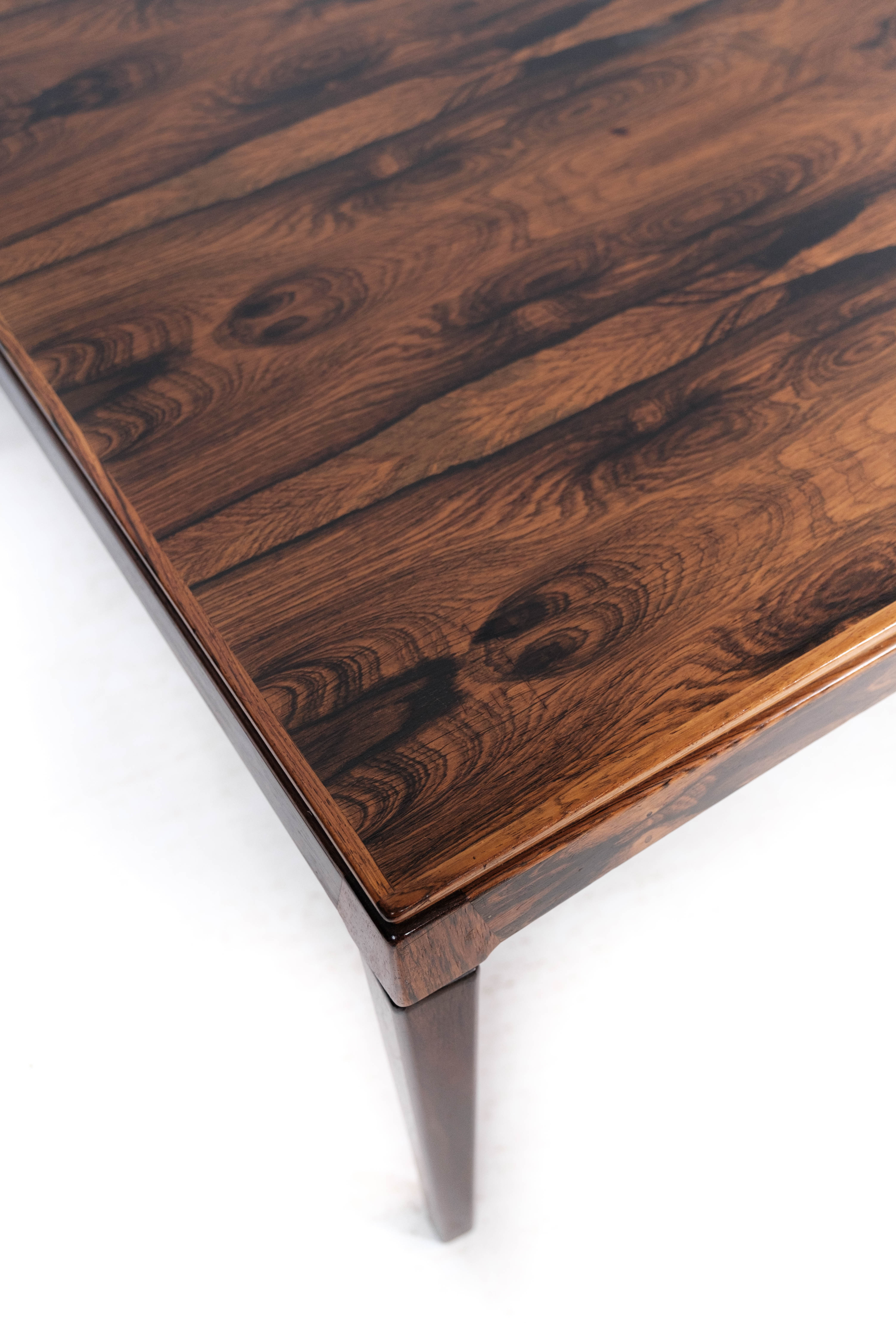 Table basse en palissandre de design danois des années 1960