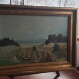 Tableau paysage signé  S.berger