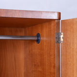 Walnut Bauhaus Wardrobe Made in Czechia by Robert Slezak, 1930-1939