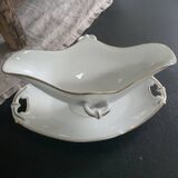 Vintage porcelain gravy boat
