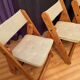 Set of three Kon-Tiki chairs designed by Gillis Lundgren, Ikea, Sweden, 197