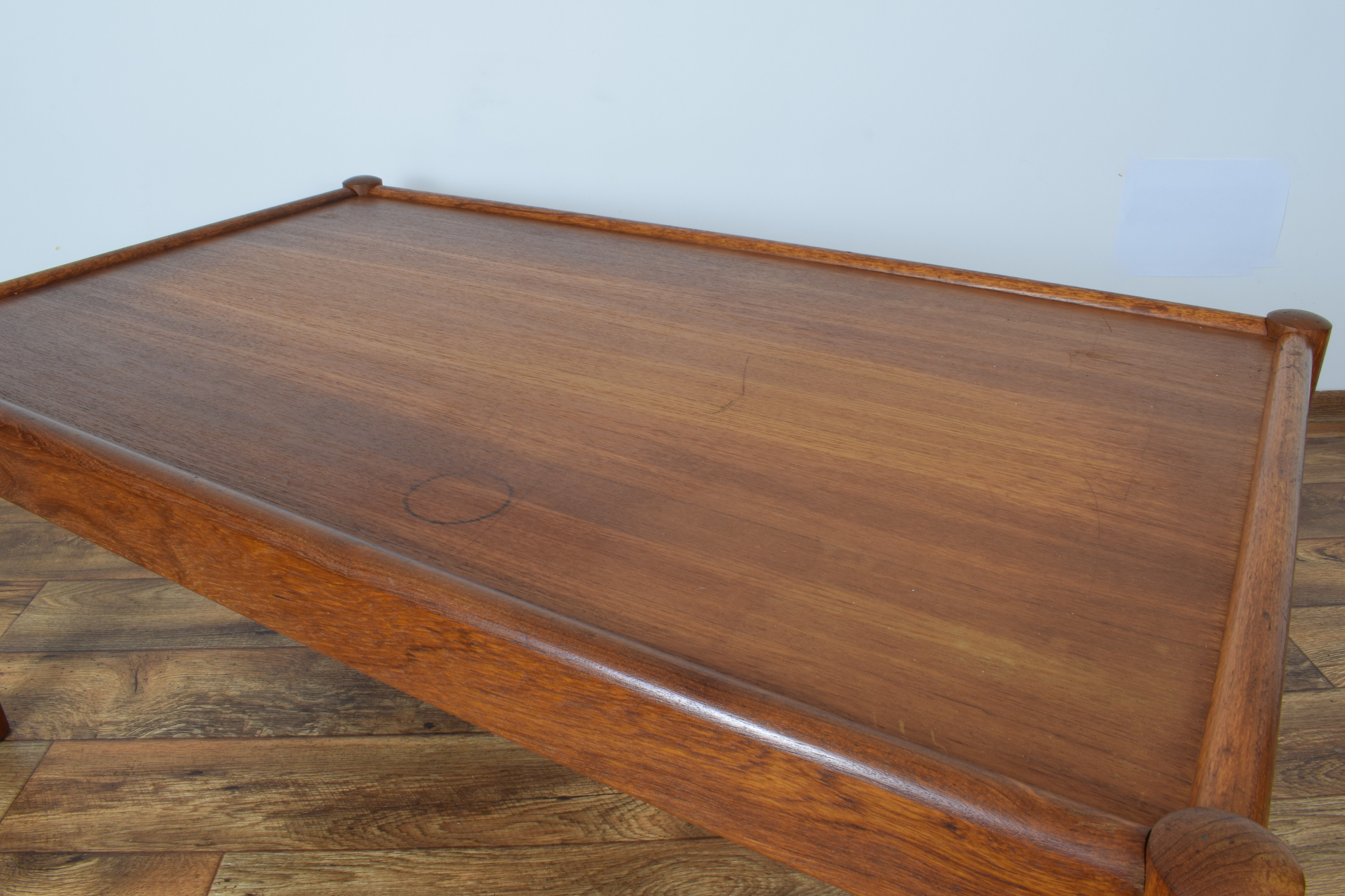 Danish teak coffee table, 1960