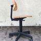Martin Stoll office chair light wood on wheels