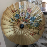 Parapluie japonais peint à la main vintage