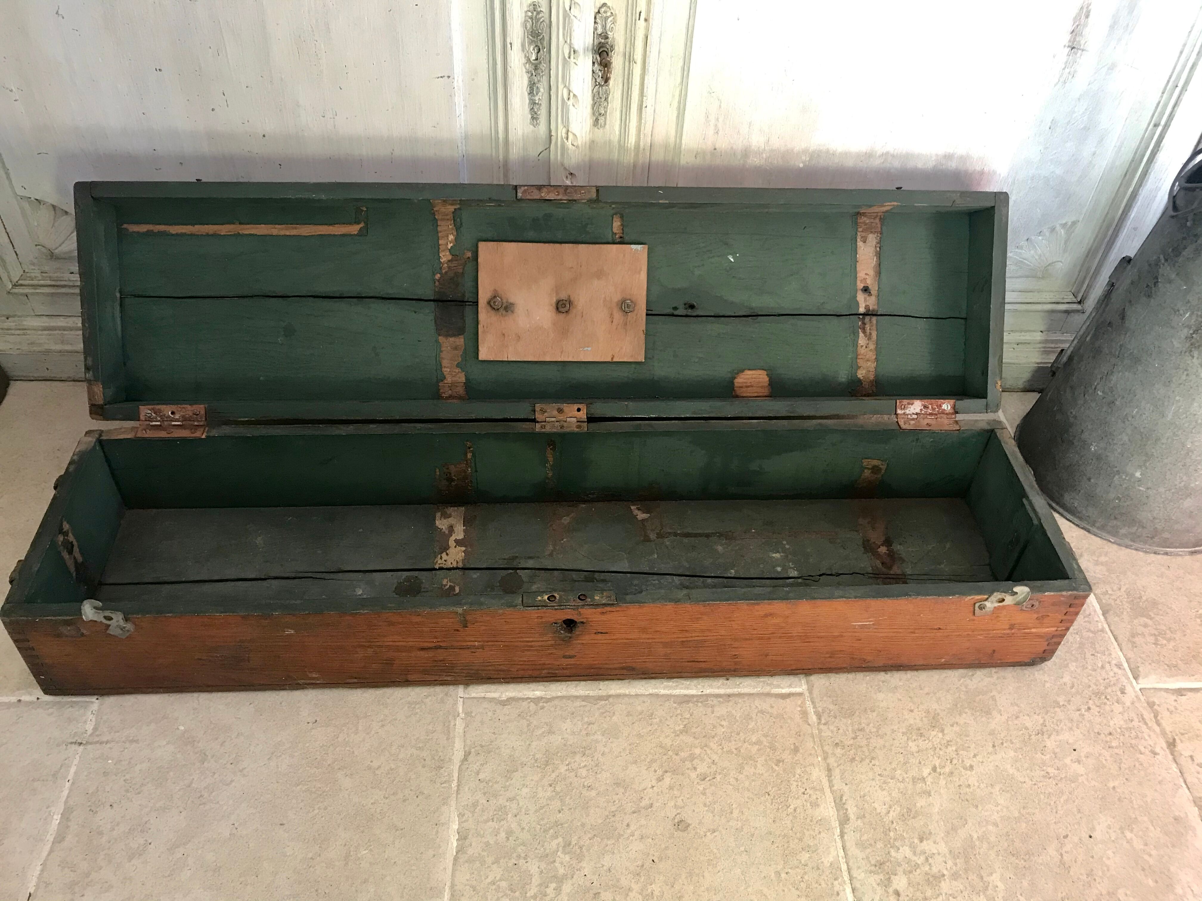 Vintage wooden crate